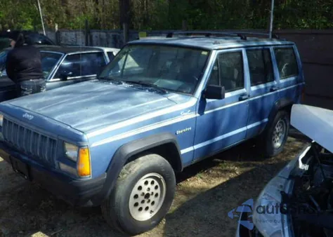 1992 Jeep Cherokee Sport из США, поврежденный, VIN 1J4FJ88S9NL181465
